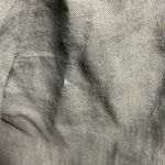 Free People Cinched Waist Linen Blend Blazer Olive Green Photo 7