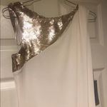 Jennifer Lopez New  white cream and gold dress Photo 2