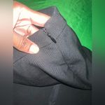 Michael Kors  Collection Black Side Slit Midi 100% Wool Skirt size 4 Photo 7