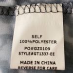 Timing Women’s Blue Sheer Animal Print Tank Top Photo 4