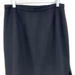 Ann Taylor 00s  Vintage Black Knee Length Pencil Skirt Photo 7