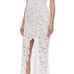 Rachel Zoe Dress - Estelle Back Cut-Out white maxi gown Size 6 all over lace NWT Photo 0