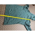 American Giant Hoodie Womens Large Green Cotton Fleece Lined Pockets USA Made Photo 6