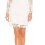 Bardot  Vivian Long Sleeve Mini Dress in Ivory Photo 8