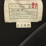 Cotton On Black Full Zip Jacket Outdoor Size 2 Photo 3