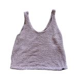 PINK - Victoria's Secret  Purple Sherpa Tank Top  Photo 0