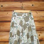 Anthropologie Blue Cream Patchwork Maxi Skirt Photo 5
