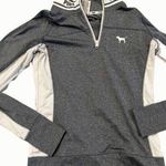 PINK Victoria Secret Size Small Long Sleeve Athletic 1/4 Zipper Pullover Y2K Photo 0