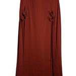 Halara NWT High Waisted Decorative Buckle Split 2-in-1 Maxi Casual Skirt Medium Photo 0