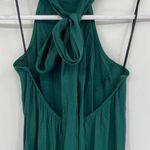 Reformation Filippa Sycamore Green Halter Neck Open Back Maxi Dress Size 0 Photo 83