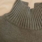 H&M Oversized High Neck Turtleneck Woven Sweater in Blue/Gray - Size S Small Photo 1