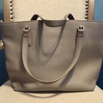 Tory Burch  Taupe Leather Tote Photo 2