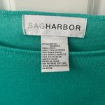 Sag Harbor  sweater women’s small blue green vintage Photo 1