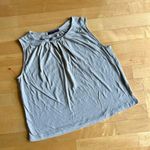 Banana Republic  Linen / Poly Blend Tank Top, Tan, Size S Photo 1