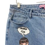 Dolls Kill  X Bratz collection flare wide jeans size XL stretch Photo 4