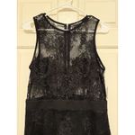 Charlotte Russe  Women’s/Teen Black Lace Semi-Sheer Dress Y2K Size 1X NWT Photo 3