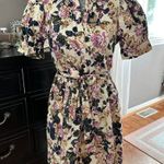 Who What Wear Puff Sleeve Floral Button Front Dress XS Belted Pockets Size XS/S Photo 1
