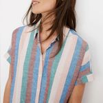 Madewell Central Shirtdress in Flagstaff Stripe Photo 2