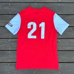 Nike Red Kia Route 6 Auto Mall Soccer Jersey Photo 4
