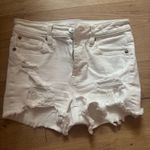 American Eagle AE Next Level High Waisted Denim Shorts Photo 0