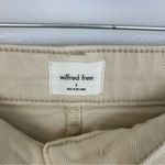 Wilfred Aritzia Cream Modern Cargo Utility Denim Pants Size 4 Photo 8