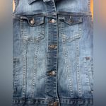 Forever 21  Cropped Denim Vest Photo 2