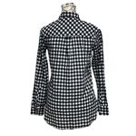 J.Crew  Classic-Fit Boy Shirt in Crinkle Gingham Black White Check 00 Preppy Photo 4
