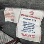 AG Adriano Goldschmied Adriano Goldschmied AG The Willow Slim Straight Leg Jeans Womens 25R grey Photo 4