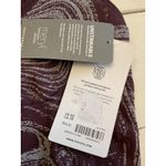 Athleta  Aurora Seamless Shine Tank Burgundy Swirl Print V-Neck Crop Top XS Photo 5