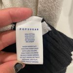 Popsugar Black & White Stripped Hooded Cardigan Photo 3