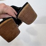 Dolce Vita Black Suede Leather Slip On Mule Heels Womens 7.5 Fall Classic Shoes Photo 2