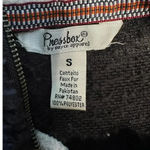 Pressbox  by Royce Faux Fur Quarter Zip Pullover Size Small OU Sooners Oklahoma Photo 2