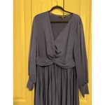 Eloquii  Knot Front‎ Pleated Skirt Dress 26 Photo 2