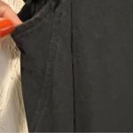 Z Supply  Black Blakely Slub Ruffle Sleeveless Midi Dress size small Photo 7