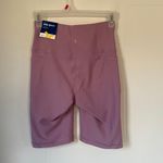 Old Navy NEW Bike Short high rise 8” inseam lilac pocket Women’s size S Tall NWT Photo 1