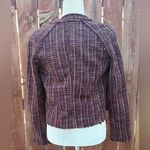 Rag and Bone NWT Marisa Multicolor Tweed Fringe Cropped Jacket Size 8 Photo 3