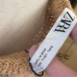 ZARA  Tan Crochet Halter Top Size‎ Large Photo 4