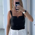 TCEC leather body suit black Photo 0