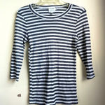 Michael Stars ‎ for Anthropologie Stripped Stretch Tee Size XS/ S EUC Photo 0