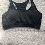 Zyia  Active Women's Black Mesh Sports Bra in Size Medium Photo 11