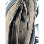 Kattee Large Black Leather Tote Shoulder‎ Bag, Purse, 2 Handles Zippered Pockets Photo 4