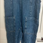 We The Free  Blue Denim Jumpsuit Photo 5