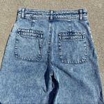 Free People  Acid Wash Retro Colette Wide Leg Jeans size 29 Photo 7