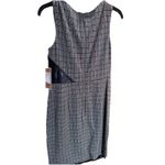 Nue By Shani Black White Checkered Dress Size 4 NWT Built In Shapewear S209 Photo 3