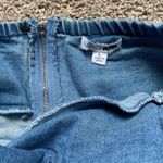 FashioNova Denim and Rhinestone Mini dress Size Large Photo 2