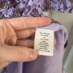 62 Rahi Purple Mini Long Sleeve Dress Size Medium Photo 3