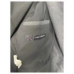 ZARA Jacket Womens XS Snap Closure Slash Pocket Long Sleeve 4 Way Stretch Gray Photo 11