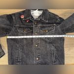 Vintage Saddle King Western Jean Jacket Black Size L Photo 2