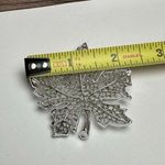 Sarah Coventry Maple Leaf Autumn Fall Signed Brooch Pin Vintage Silver Photo 1