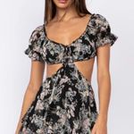 Isabelle's Cabinet Isabelle’s Cabinet Sky To Moon Floral Cutout Dress Photo 1